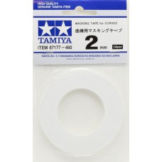 MASKING TAPE FOR CURVES 2MM