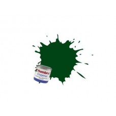 Humbrol Enamel Satin 195 Dark Green 14ml