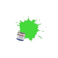 Humbrol Enamel Gloss 208 Fluorescent Signal Green- 14ml