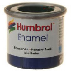 Humbrol Enamel Satin 182 Black Grey 14ml