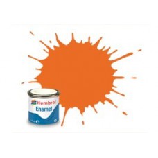 Humbrol Enamel Matt 46 Orange 14ml