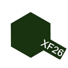 Tamiya Acrylic Flat XF26 Deep Green 23ml