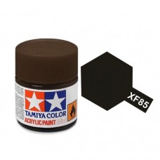 Tamiya Acrylic Matt XF85 Rubber black 10ml